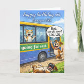Alles Gute zum Geburtstag Schwester de Karte (Vorderseite)