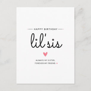 Alles Gute zum Geburtstag Schwester Immer meine Postkarte
