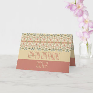 Alles Gute zum Geburtstag Schwester Karte