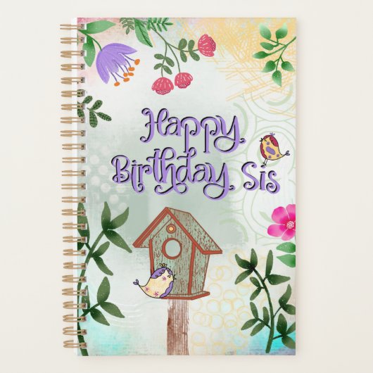 Alles Gute zum Geburtstag Schwester Planer (Vorderseite)