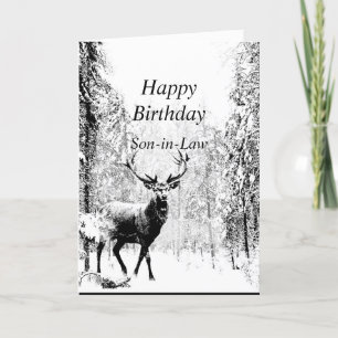 Alles Gute zum Geburtstag Schwiegersohn Vintage Hi Karte
