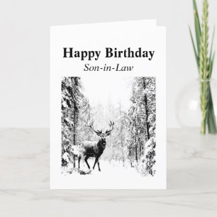 Alles Gute zum Geburtstag Schwiegersohn Vintage Hi Karte