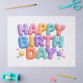 Alles Gute zum Geburtstag Seidenpapier (Basteln)