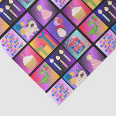 Alles Gute zum Geburtstag Seidenpapier (Detail)