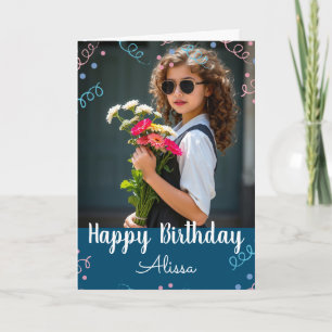 Alles Gute zum Geburtstag Selfie Benutzerdefiniert Karte