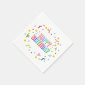 Alles Gute zum Geburtstag Serviette (Ecke)