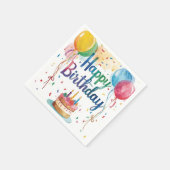 Alles Gute zum Geburtstag Serviette (Ecke)