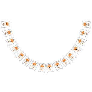 Alles Gute zum Geburtstag Shiba Inu Original-Bunti Wimpelkette