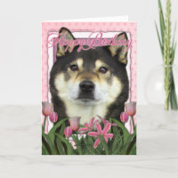 Alles Gute zum Geburtstag - Shiba Inus - Yasha