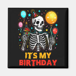 Alles Gute zum Geburtstag Skelett Alles Gute zum G Magnet