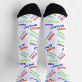 Alles Gute zum Geburtstag Socken (Oben)