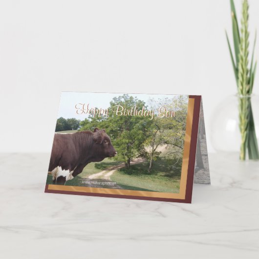 Alles Gute zum Geburtstag Sohn-fertigen besonders Karte (Vorderseite)