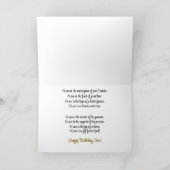 Alles Gute zum Geburtstag, Son Card Karte (Innenseite)