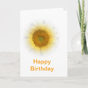 Alles Gute zum Geburtstag Sonnenblume Karte