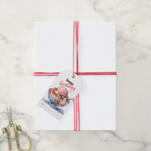 Alles Gute zum Geburtstag, Spaß beim Feiern Geschenkanhänger