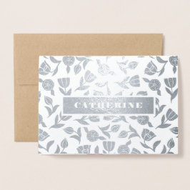 Alles Gute zum Geburtstag. Spenden Sie Tulip Luxur Folienkarte