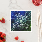 Alles Gute zum Geburtstag Starburst Serviette (Beispiel)