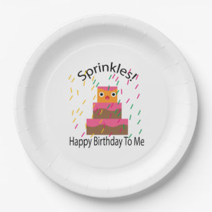 Alles Gute zum Geburtstag Streusel Pappteller