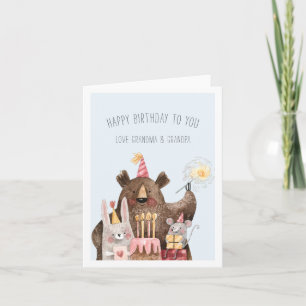 Alles Gute zum Geburtstag   Süße Kindergeburtstags Karte