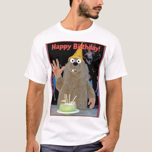 Alles Gute zum Geburtstag T-Shirt (Vorderseite)