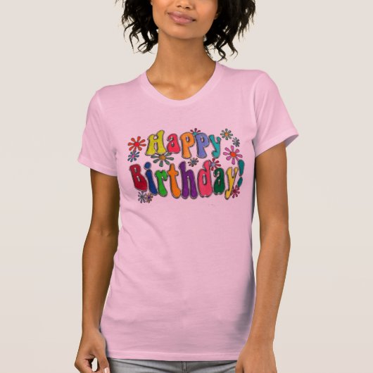 Alles Gute zum Geburtstag T-Shirt (Vorderseite)