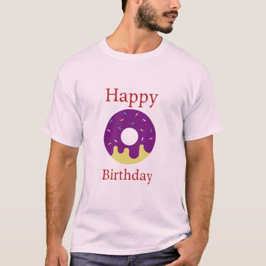 Alles Gute zum Geburtstag T-Shirt (Vorderseite)