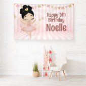 Alles Gute zum Geburtstag! Tanzprinzessin Ballerin Banner (Insitu)