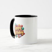 Alles Gute zum Geburtstag Tasse (Vorderseite Links)