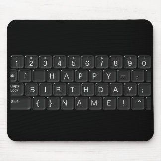 "Alles Gute zum Geburtstag" Tastatur Mousepad