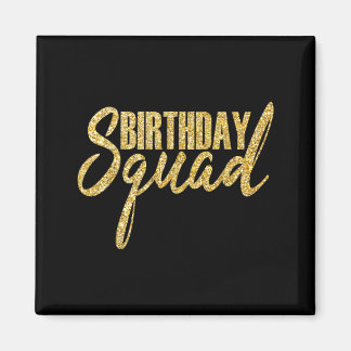 Alles Gute zum Geburtstag Team Party Goldenes Gesc Magnet