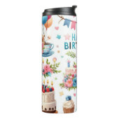 Alles Gute zum Geburtstag! Thermosbecher (Nach links gedreht)