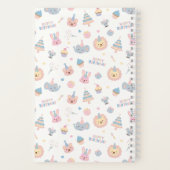 Alles Gute zum Geburtstag Tiere Notizblock (Rückseite)