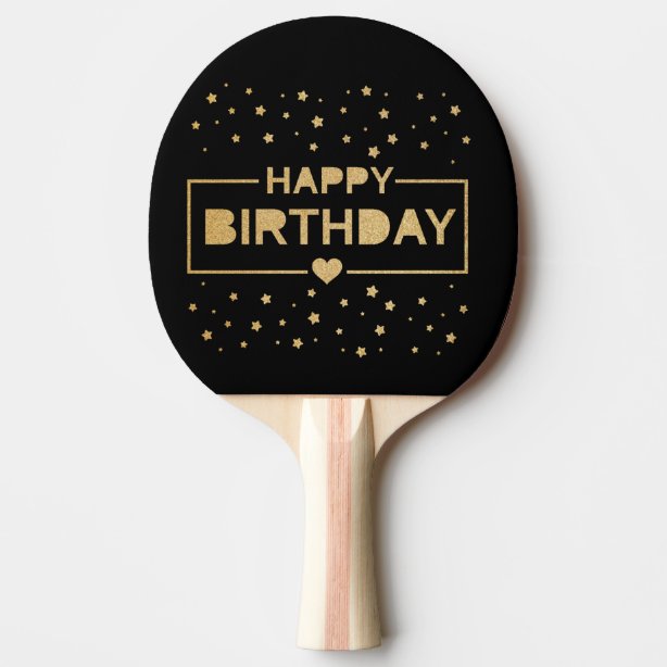 Alles Gute Zum Geburtstag Tischtennisschläger Zazzle.de