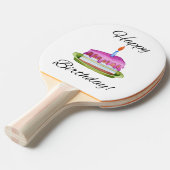 Alles Gute zum Geburtstag! Tischtennis Schläger (Vorderseite)