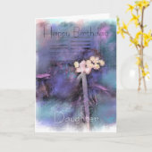 Alles Gute zum Geburtstag, Tochter Karte (Gelbe Blume)