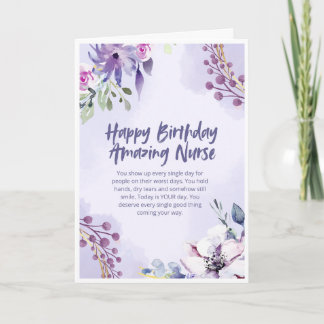 Alles Gute zum Geburtstag Tolles Krankenpfleger Ka Karte
