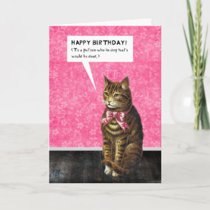 ALLES GUTE ZUM GEBURTSTAG - Tot in Hundejahren Karte