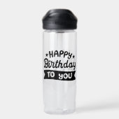 Alles Gute zum Geburtstag Trinkflasche (Rückseite)