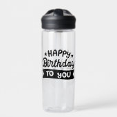 Alles Gute zum Geburtstag Trinkflasche (Vorderseite)