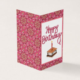 Alles Gute zum Geburtstag und viele S'more Grußkar