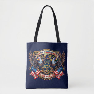 Alles Gute zum Geburtstag USA 250 Jahre Patrioti Tasche