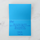 Alles Gute zum Geburtstag Vater Fischerboote 0346 Karte (Innenseite)