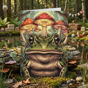 Alles Gute zum Geburtstag Vintage Cottagecore Fr Karte
