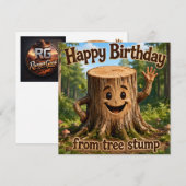 Alles Gute zum Geburtstag von Baumstumpf/Kinderkar (Vorne/Hinten)