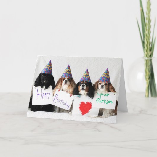 Alles Gute zum Geburtstag von den Karte (Vorderseite)