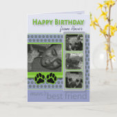 Alles Gute zum Geburtstag von der Karte (Gelbe Blume)