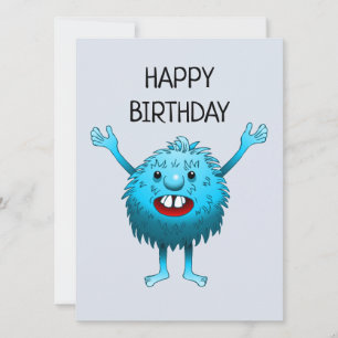 Alles Gute zum Geburtstag von der kleinen Kreatur