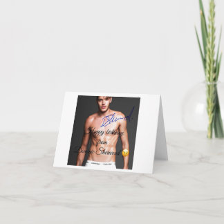 Alles Gute zum Geburtstag von Dominic Sherwood Karte