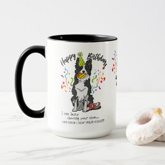Alles Gute zum Geburtstag von Ihrem Tasse (Mit Donut)