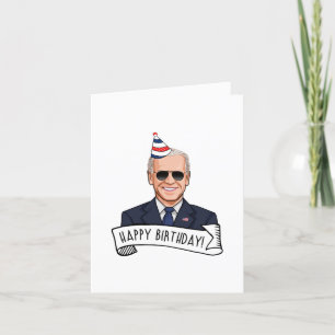 Alles Gute zum Geburtstag von Joe Biden Karte